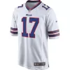 Men Buffalo Bills Josh Allen #17 Nike White Game Jersey - jerzelite