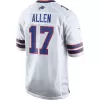 Men Buffalo Bills Josh Allen #17 Nike White Game Jersey - jerzelite