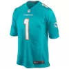 Men Miami Dolphins Tua Tagovailoa #1 Nike Game Jersey 2020 - jerzelite