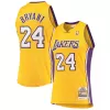 Men's Los Angeles Lakers Kobe Bryant #24 Mitchell & Ness Gold 2008/09 Swingman NBA Jersey - jerzelite