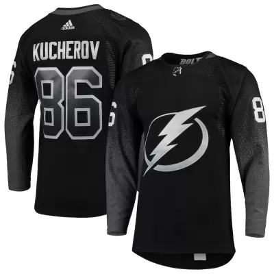 Men Tampa Bay Lightning Nikita Kucherov #86 Adidas NHL Jersey - jerzelite