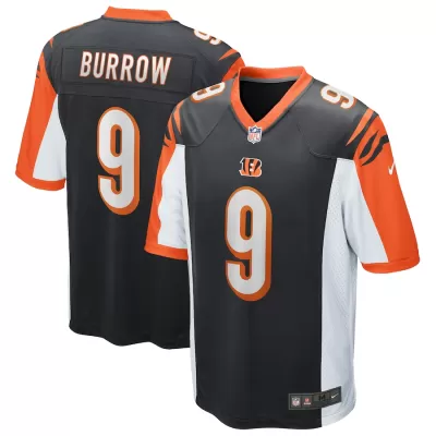 Men Cincinnati Bengals Burrow #9 Nike Black Game Jersey 2020 - jerzelite