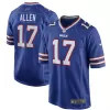 Men Buffalo Bills Josh Allen #17 Nike Royal Game Jersey - jerzelite