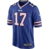 Men Buffalo Bills Josh Allen #17 Nike Royal Game Jersey - jerzelite