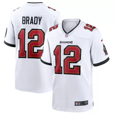 Men Tampa Bay Buccaneers Tom Brady #12 Nike White Game Jersey - jerzelite