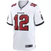 Men Tampa Bay Buccaneers Tom Brady #12 Nike White Game Jersey - jerzelite