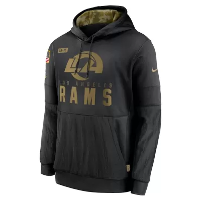 Men Los Angeles Rams Nike Black NFL Hoodie 2020 - jerzelite