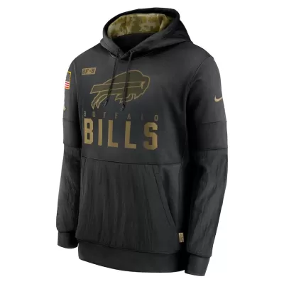 Men Buffalo Bills Nike Black NFL Hoodie 2020 - jerzelite