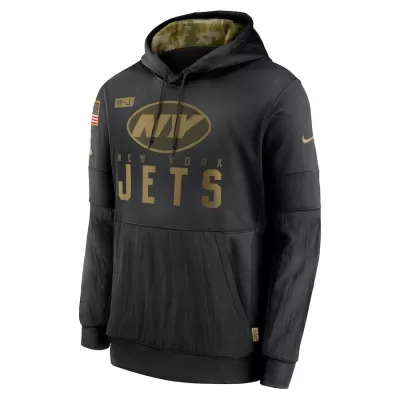 Men New York Jets Nike Black NFL Hoodie 2020 - jerzelite