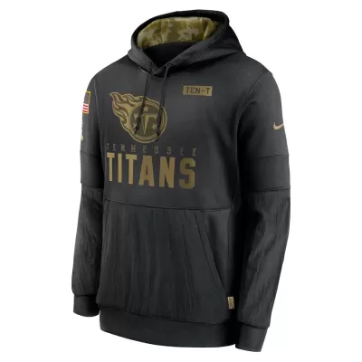 Men Tennessee Titans Nike Black NFL Hoodie 2020 - jerzelite