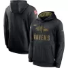 Men Baltimore Ravens Nike Black NFL Hoodie 2020 - jerzelite