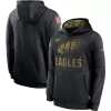 Men Philadelphia Eagles Nike Black NFL Hoodie 2020 - jerzelite