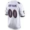 Men Baltimore Ravens Nike White Vapor Limited Jersey - jerzelite