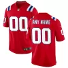 Men New England Patriots Nike Red Vapor Limited Jersey - jerzelite