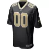 Men New Orleans Saints Nike Black Vapor Limited Jersey - jerzelite