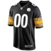 Men Pittsburgh Steelers Nike Black Vapor Limited Jersey - jerzelite