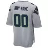 Men Seattle Seahawks Nike Gray Vapor Limited Jersey - jerzelite