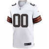 Men Cleveland Browns Nike White Vapor Limited Jersey - jerzelite