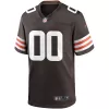 Men Cleveland Browns Nike Brown Vapor Limited Jersey - jerzelite