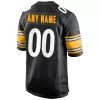 Men Pittsburgh Steelers Nike Black Vapor Limited Jersey - jerzelite