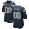 Men Seattle Seahawks Nike Navy Vapor Limited Jersey - jerzelite