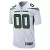 Men New York Jets Nike White Vapor Limited Jersey - jerzelite