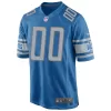 Men Detroit Lions Nike Blue Vapor Limited Jersey - jerzelite