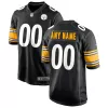 Men Pittsburgh Steelers Nike Black Vapor Limited Jersey - jerzelite