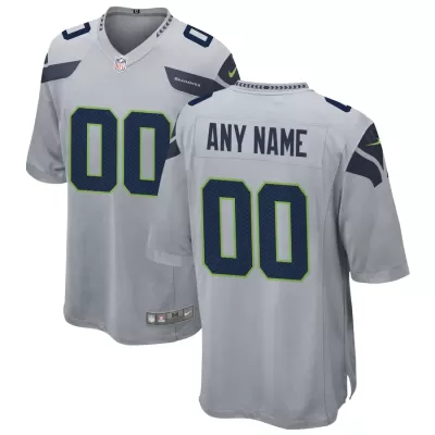 Men Seattle Seahawks Nike Gray Vapor Limited Jersey - jerzelite