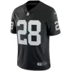 Men Las Vegas Raiders Josh Jacobs #28 Nike Black Vapor Limited Jersey - jerzelite