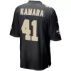 Men New Orleans Saints Kamara #41 Nike Black Game Jersey - jerzelite