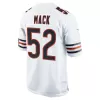 Men Chicago Bears Khalil Mack #52 Nike White Game Jersey - jerzelite