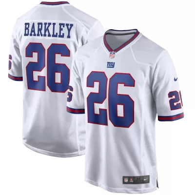 Men New York Giants Barkley #26 Nike White Game Jersey - jerzelite