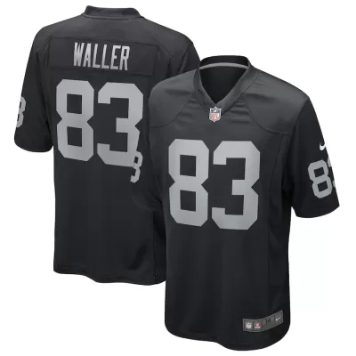 Men Las Vegas Raiders Waller #83 Nike Black Game Jersey - jerzelite