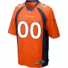 Men Denver Broncos Nike Orange Vapor Limited Jersey - jerzelite