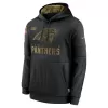 Men Carolina Panthers Nike Black NFL Hoodie 2020 - jerzelite