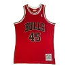 Men's Jordan #45 Mitchell & Ness Red 1994/95 Swingman NBA Jersey - jerzelite