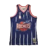 BAPE x Mitchell & Ness Rockets ABC Navy Basketball Swingman Jersey - jerzelite