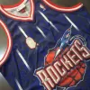 BAPE x Mitchell & Ness Rockets ABC Navy Basketball Swingman Jersey - jerzelite