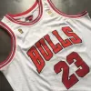 Men's Chicago Bulls Jordan #23 Mitchell & Ness White 1996/97 Swingman NBA Jersey - jerzelite