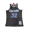 Men's Orlando Magic Shaquille O'Neal #32 Mitchell & Ness Black 1994/95 Swingman NBA Jersey - jerzelite