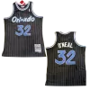 Men's Orlando Magic Shaquille O'Neal #32 Mitchell & Ness Black 1994/95 Swingman NBA Jersey - jerzelite