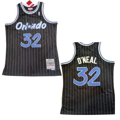 Men's Orlando Magic Shaquille O'Neal #32 Mitchell & Ness Black 1994/95 Swingman NBA Jersey - jerzelite