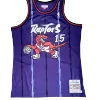 Men's Toronto Raptors Carter #15 Mitchell & Ness Purple 1998/99 Swingman NBA Jersey - jerzelite