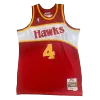 Men's Atlanta Hawks Webb #4 Mitchell & Ness Red 1986/87 Swingman NBA Jersey - jerzelite