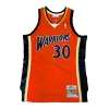 Men's Golden State Warriors Curry #30 Mitchell & Ness Orange 2009/10 Swingman NBA Jersey - jerzelite