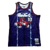 BAPE x Mitchell & Ness Raptors ABC Purple Camo Basketball Swingman Jersey - jerzelite