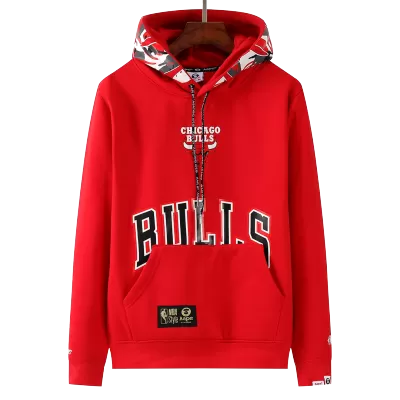 Men's Chicago Bulls AAPE Red Swingman NBA Jersey - jerzelite