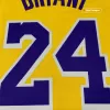 Men's Los Angeles Lakers Kobe Bryant #24 Yellow Swingman Jersey - jerzelite