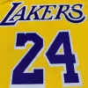 Men's Los Angeles Lakers Kobe Bryant #24 Yellow Swingman Jersey - jerzelite